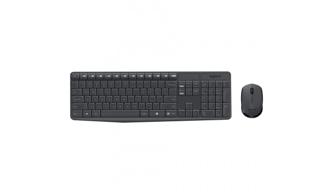 Juhtmevaba klaviatuur + hiir Logitech MK235 SWE