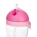 Bocioland sippy cup with weighted straw pink BOC0544