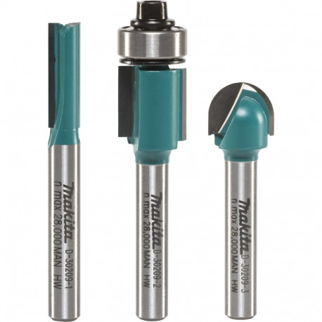 makita freesiterade komplekt 3 tk