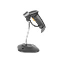 DIGITUS 2D Barcode Scanner bi-directional 200scans/sec 2m USB-RJ45 Cable with holder