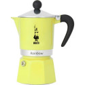 Bialetti 6538 manual coffee maker Moka pot 0.27 L Black, Silver, Yellow