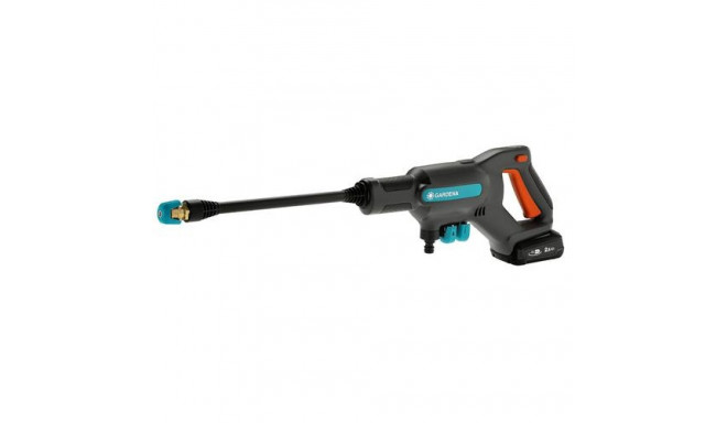 Gardena AquaClean 24/18V P4A pressure washer Compact Battery 250 l/h Black, Blue, Orange