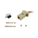 Equip DB9 to RJ45 adapter