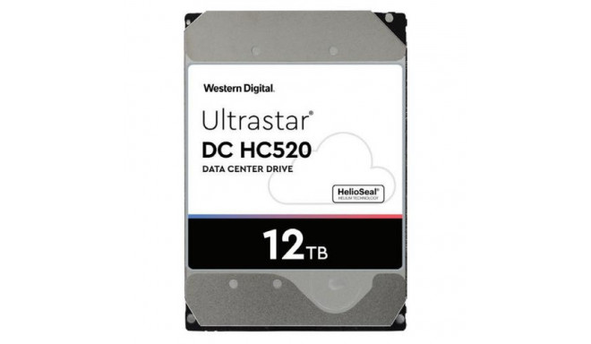 Western Digital Ultrastar DC HC520 12TB internal hard drive 7200 RPM 256 MB 3.5&quot; Serial ATA