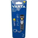 Varta Day Light Key Chain Light Aluminium, Black Keychain flashlight LED