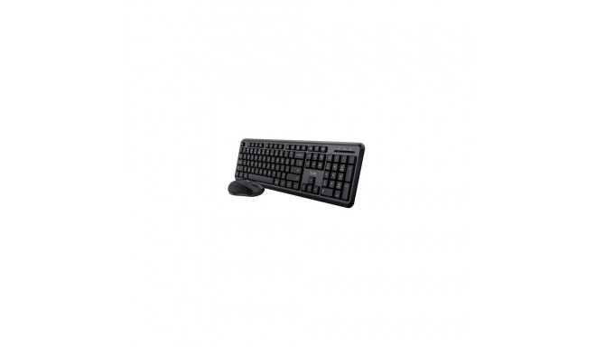 Trust ODY keyboard Mouse included Universal RF Wireless QZERTY English Black