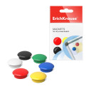 Tahvlimagnetite komplekt 20mm 12tk pakis seguvärvid ERICH KRAUSE