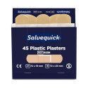 Plaastrite komplekt plastplaastrid SALVEQUICK 45tk pakis