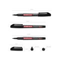 Permanent marker ErichKrause® P-70, color: black (box 12 pcs.)