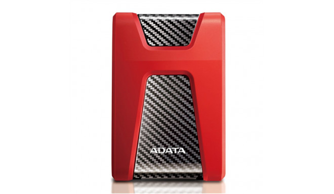 ADATA HD650 2TB external HDD drive Black and red (AHD650-2TU31-CRD)