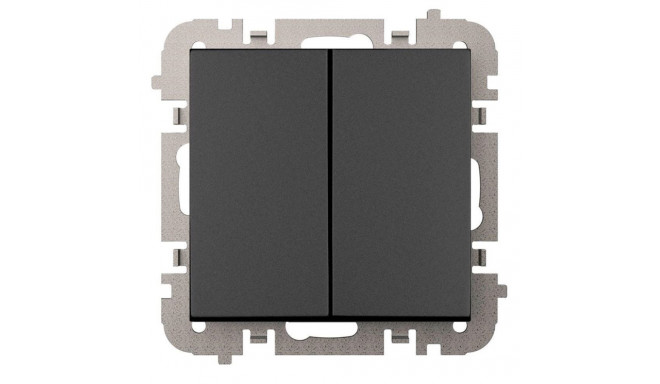 DOUBLE POLE SWITCH BLACK