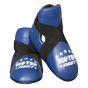 Masters Top Ten OSTT-PU foot protectors "Fight" (Wako Approved) 030643-02M (niebieski+M/L)
