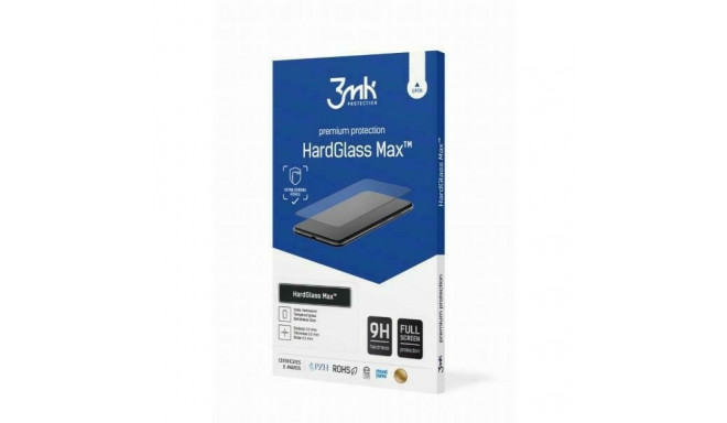 3MK HardGlass Max Xiaomi 12 Lite must/must, täisekraaniga klaas