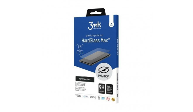 3MK HardGlass Max Privacy iPhone 7/8 must täisekraan privaatsusklaas
