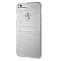 Ferrari Hardcase FEPEHCP6SI iPhone 6/6S perforated aluminum silver/silver