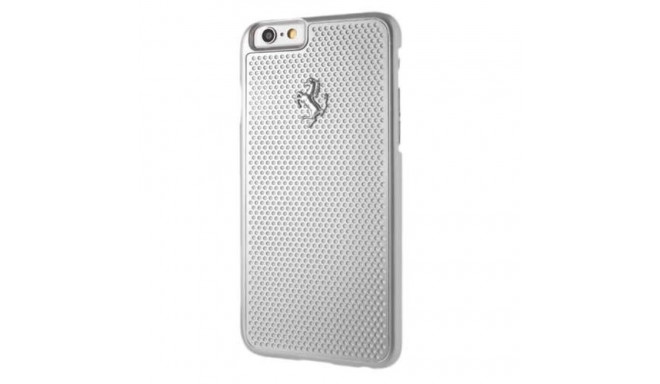 Ferrari Hardcase FEPEHCP6SI iPhone 6/6S perforated aluminum silver/silver