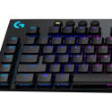 LOGITECH G915 LIGHTSPEED Wireless RGB Mechanical Gaming Keyboard – GL Clicky - CARBON - US INTNL - I