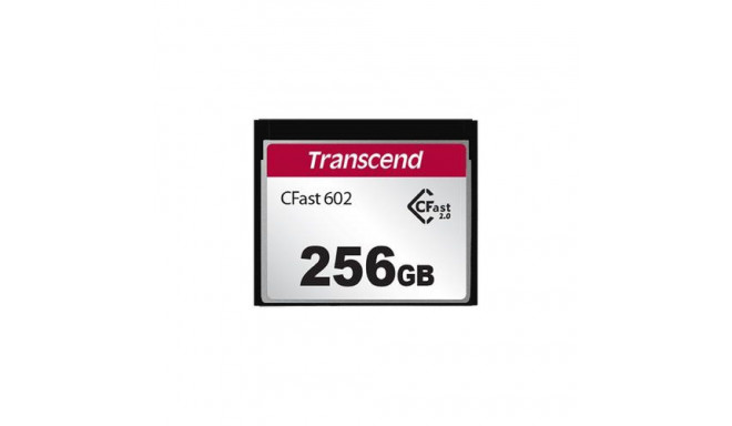 Transcend TS256GCFX602 memory card 256 GB CFast 2.0 MLC