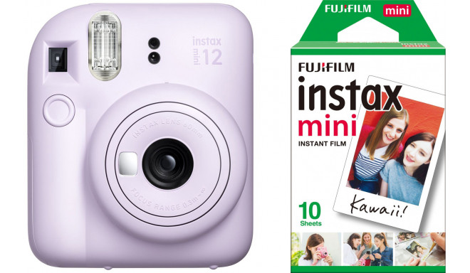 Fujifilm Instax Mini 12, lilac purple + film