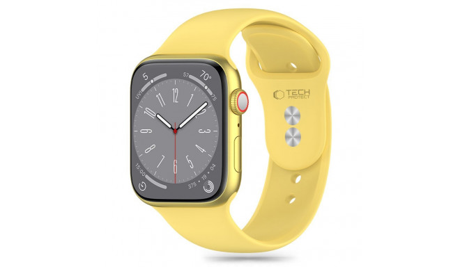 TECH-PROTECT SILICONE APPLE WATCH 6 / 7 / 8 / 9 / 10 / SE (40 / 41 / 42 MM) CANARY YELLOW