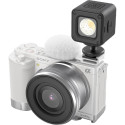 SMALLRIG 4734 COLD SHOE ADAPTER WITH FURRY WINDSCREEN FOR SONY ZV SERIES CAMERAS (WHITE)