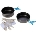 Meva Tourist tableware and cutlery SET for 2 people.