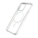 Case for iPhone 14 compatible with MagSafe from the 3mk MagCase series - transparent