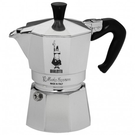 Bialetti espressokann Moka Express 3TZ 150ml, hõbedane