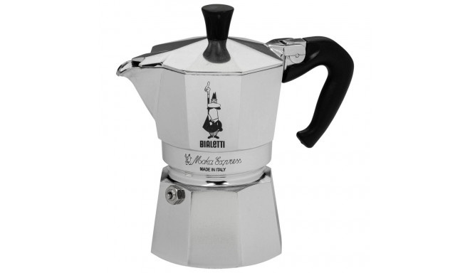 Bialetti espressokann Moka Express 3TZ 150ml, hõbedane