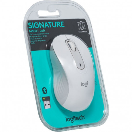 Logitech Signature M650L Left Biała