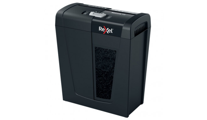 Rexel Secure X8 Cross Cut Paper Shredder P4  8 sheets  14 L. waste bin