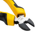 Deli Tools diagonal pliers 7" EDL2207, yellow