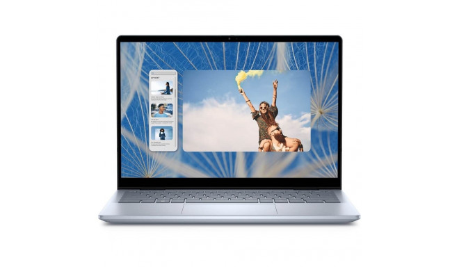 Dell Inspiron 14 7440 2-in-1 jääsinine 14" WVA puuteekraan FHD+ 1920 x 1200 pikslit Intel Core 7 150