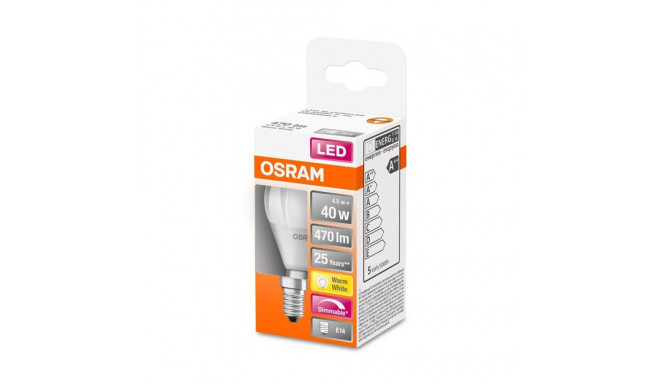 LEDSCLP40D 4.5W/827 230VFR E14 OSRAM