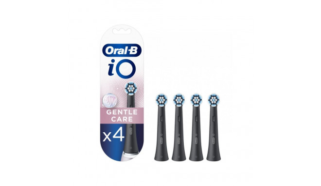 Oral-B Toothbrush replacement iO Gentle Care Heads, For adults, Number of brush heads included 4, Bl