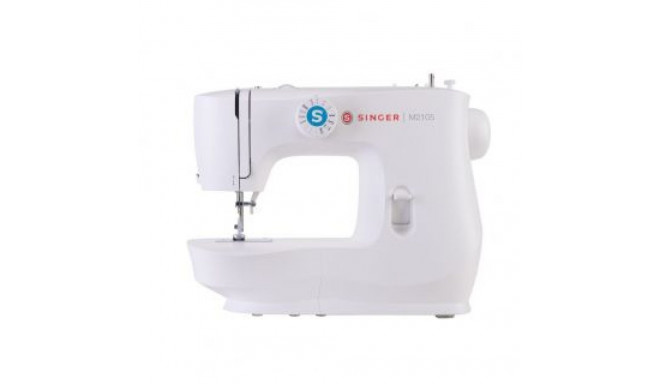 Singer Sewing Machine M2105 Number of stitches 8, Number of buttonholes 1, White