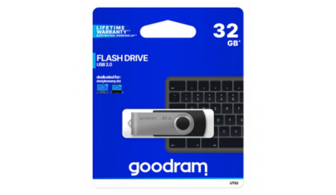 Goodram pendrive 32GB USB 2.0 Twister black