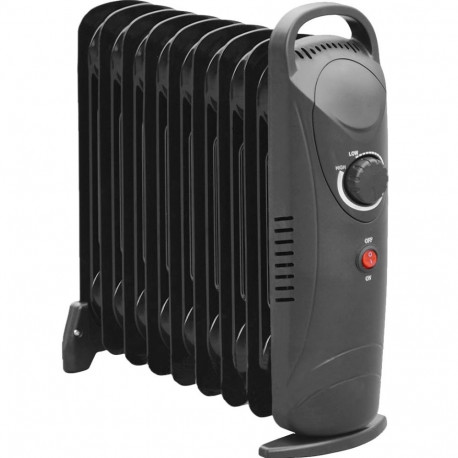 õlitäidisega radiaator 9-lamelliline mini 900W VO0277
