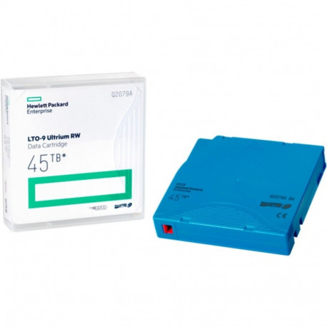 LTO9 andmekassett 45TB keskmine, sinine