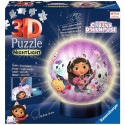 Ravensburger 3D puzzle ball night light Gabby's Dollhouse