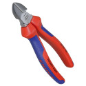 KNIPEX side cutters 70 05 160, cutting pliers (red/blue, length 160mm)