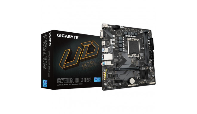 GIGABYTE B760M H DDR4 - Socket 1700 - motherboard