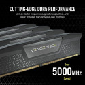 Corsair 32 GB DDR5-6800 Kit, memory (black, CMK32GX5M2B6800C40, Vengeance)