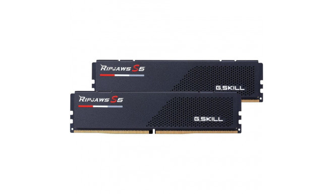 G.Skill DDR5 64GB - 6000 - CL - 32 - Dual-Kit, DIMM, F5-6000J3238G32GX2-RS5K, Ripjaws S5, XMP, black