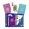 Copag Neoteric Bridge Jumbo Index Playing Cards Double Deck (Red & Green)