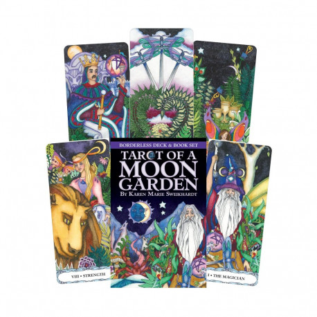 US Games Systems Tarot Of A Moon Garden Borderless Cards