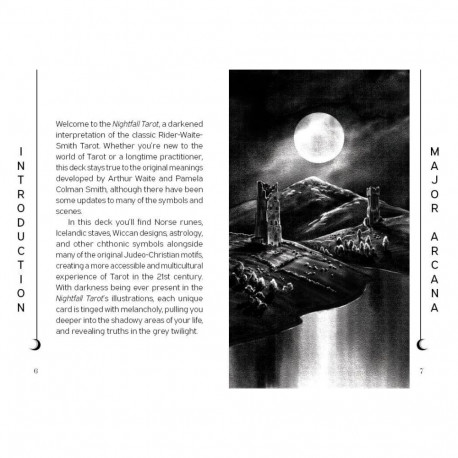 Schiffer Publishing Nightfall Tarot Cards