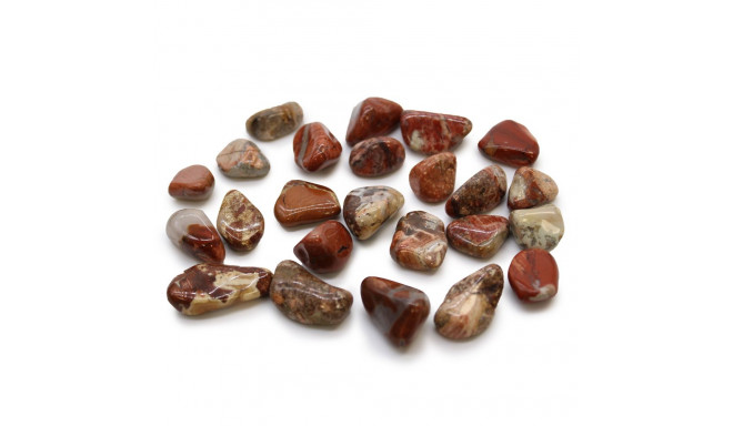 Ancient Wisdom Bright Jasper Breccia (24 Pcs. S Size)