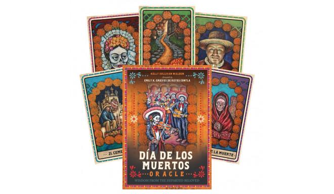 Blue Angel Dia De Los Muertos Oracle Cards