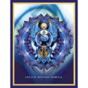 Blue Angel Crystal Mandala Journal Notebook